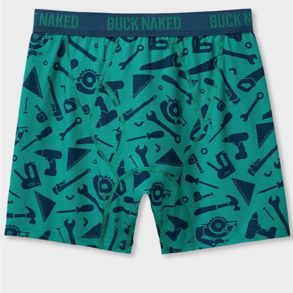 Duluth Trading Co Teal and‎ Navy Boxer Briefs